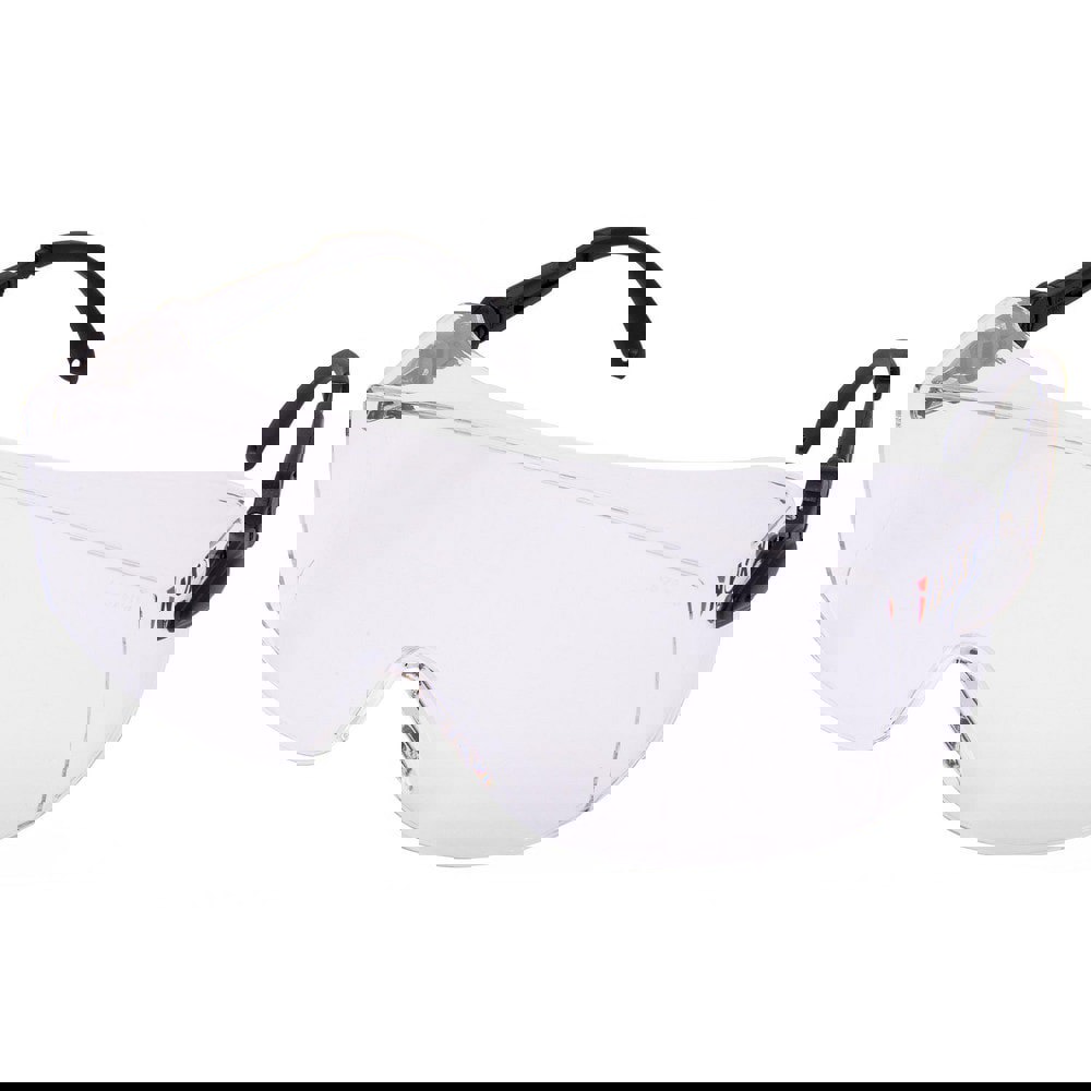 Safety Glass: Anti-Fog & Scratch-Resistant, Polycarbonate, Clear Lenses